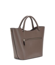 GUESS JANE Tote bag with shoulder strap dark taupe - Women’s Bags - 2
