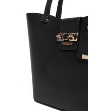 GUESS JANE Tote bag with shoulder strap BLACK - Women’s Bags - 3