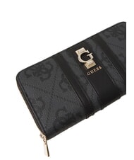 GUESS ERENIA Large zip-around wallet vikky large roo coalog tote bag - Women’s Wallets - 3