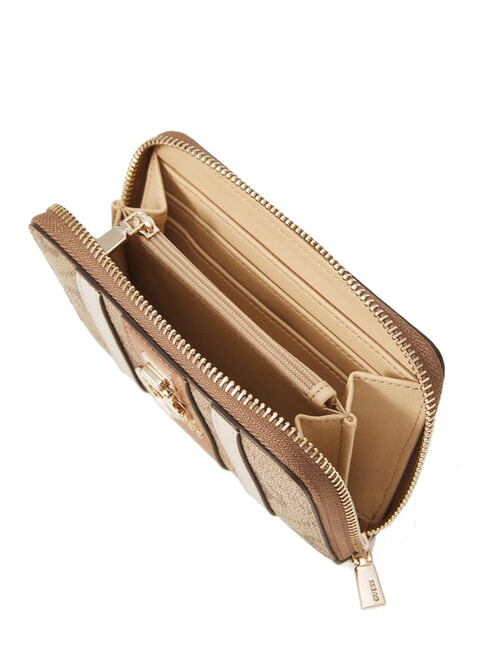 ERENIA Medium zip-around wallet MILK LOGO - Women&rsquo;s Wallets