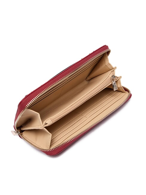 GREGORIA Large zip around wallet with wristlet RED - Women&rsquo;s Wallets