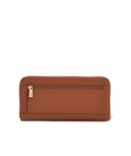 GUESS GREGORIA Large zip around wallet with wristlet COGNAC - Women&rsquo;s Wallets - 3