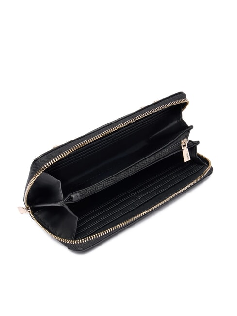 GREGORIA Large zip around wallet with wristlet BLACK - Women’s Wallets