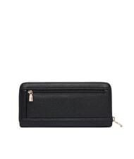 GUESS GREGORIA Large zip around wallet with wristlet BLACK - Women’s Wallets - 3