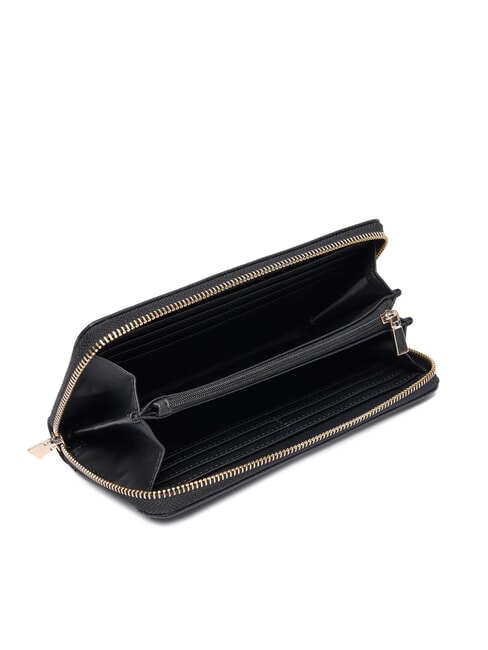 LAUREL 2 Large zip around wallet with wristlet BLACK - Women’s Wallets