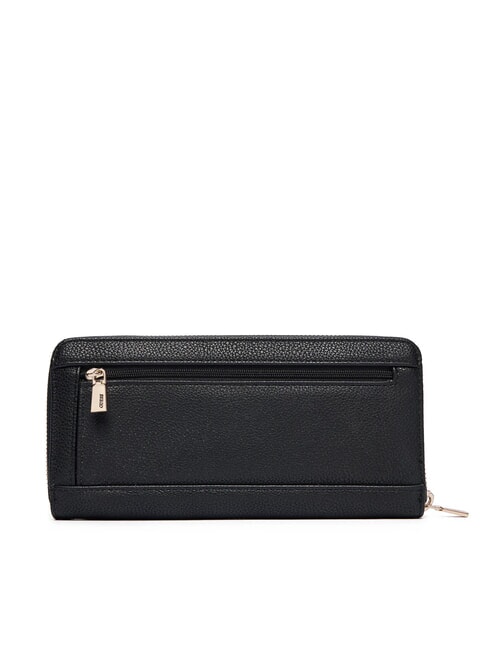 LAUREL 2 Large zip around wallet with wristlet BLACK - Women’s Wallets