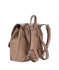 GUESS CRESIDIA II Backpack with pocket dark taupe logo - Women&rsquo;s Bags - 2