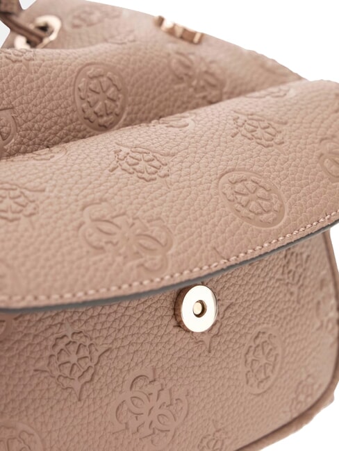 CRESIDIA II Backpack with pocket dark taupe logo - Women&rsquo;s Bags