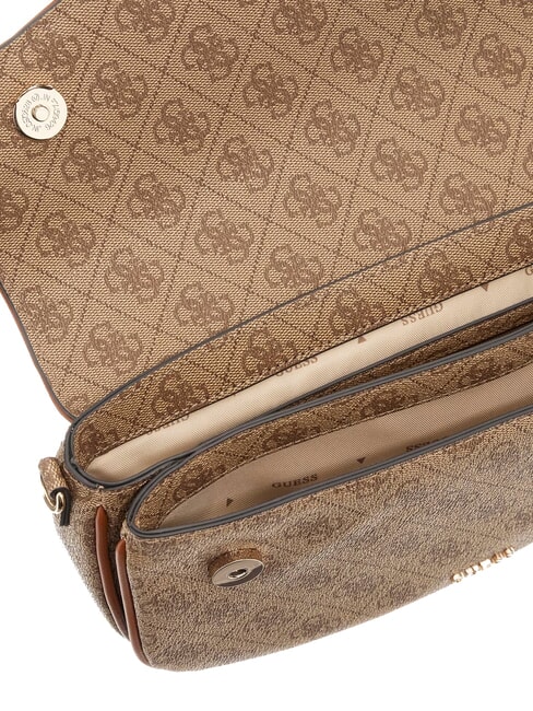 DEA Shoulder bag with flap MILK LOGO - Women’s Bags