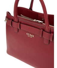 GUESS GREGORIA Large handbag with shoulder strap RED - Women&rsquo;s Bags - 5