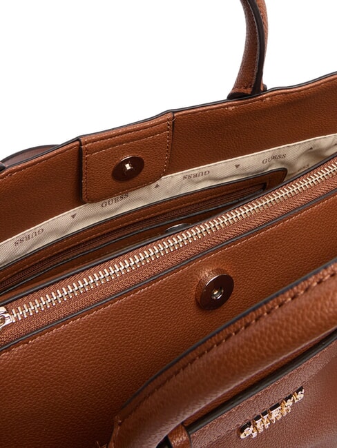 GREGORIA Large handbag with shoulder strap COGNAC - Women&rsquo;s Bags