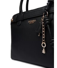 GUESS GREGORIA Large handbag with shoulder strap BLACK - Women’s Bags - 4