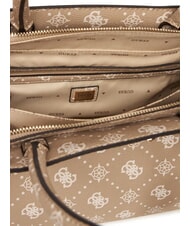 GUESS SILIA 2 Tote bag with shoulder strap biscuits logo - Women&rsquo;s Bags - 5