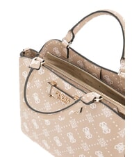 GUESS SILIA Handbag with shoulder strap biscuits logo - Women&rsquo;s Bags - 4