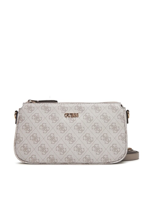 NOELLE 2 Shoulder bag dark taupe logo - Women&rsquo;s Bags