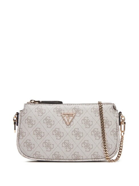 NOELLE 2 Shoulder bag dark taupe logo - Women&rsquo;s Bags