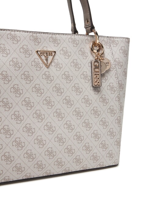 NOELLE 2  Shoulder Tote Bag dark taupe logo - Women’s Bags