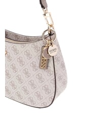 GUESS NOELLE 2  Shoulder bag dark taupe logo - Women’s Bags - 3