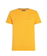 TOMMY HILFIGER  Men's stretch T-shirt city yellow - T-shirt - 3