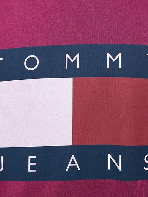 TH JEANS Maxi Flag Cotton T-Shirt valley grape - T-shirt