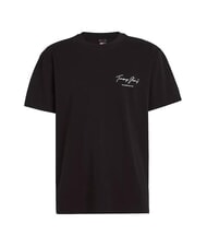 TOMMY HILFIGER TH JEANS Signature Cotton T-Shirt black - T-shirt - 3