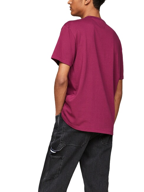 TH JEANS Short-sleeved cotton T-shirt valley grape - T-shirt