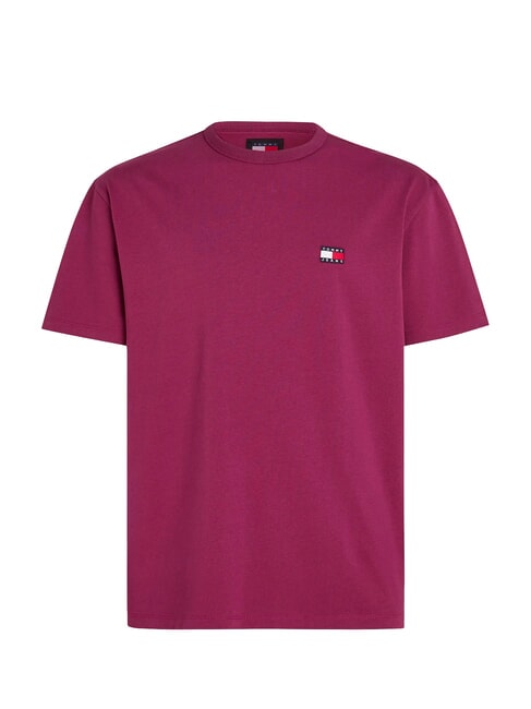 TH JEANS Short-sleeved cotton T-shirt valley grape - T-shirt