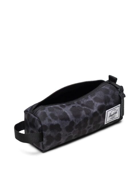 SETTLEMENT Pencil case with wristband digi leopard black - Cases and Accessories