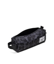 HERSCHEL SETTLEMENT Pencil case with wristband digi leopard black - Cases and Accessories - 3