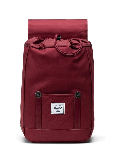 RETREAT MINI Backpack oxblood red quilted - Backpacks & School and Leisure