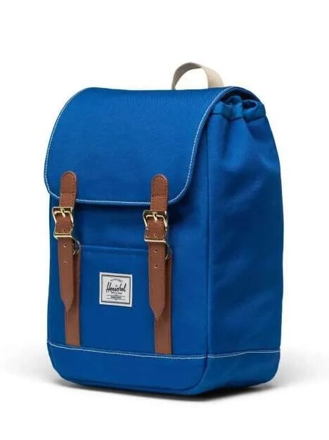 RETREAT MINI Backpack true blue/white stitch - Backpacks & School and Leisure