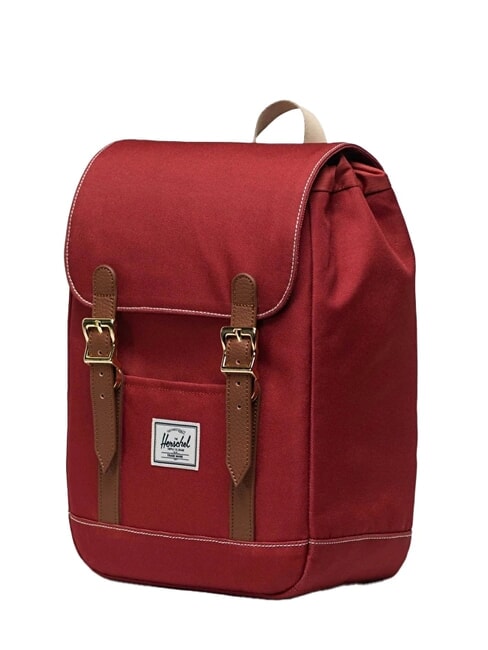 RETREAT MINI Backpack red ochre/white stitch - Backpacks & School and Leisure
