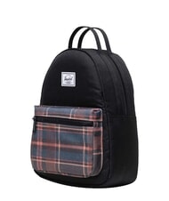 HERSCHEL NOVA Backpack black winter plaid - Backpacks & School and Leisure - 2