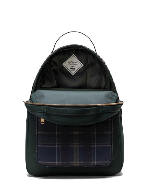 NOVA  14" PC backpack darkest spruce winter plaid - Backpacks & School and Leisure