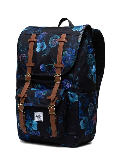 LITTLE AMERICA MID Mid size backpack evening floral - Backpacks & School and Leisure