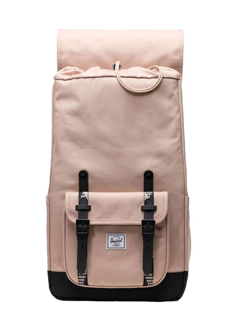 LITTLE AMERICA  Standard size backpack light taupe/black - Backpacks & School and Leisure