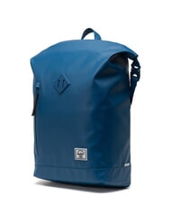 HERSCHEL ROLL TOP 15.6" laptop backpack poseidon tonal - Backpacks & School and Leisure - 3