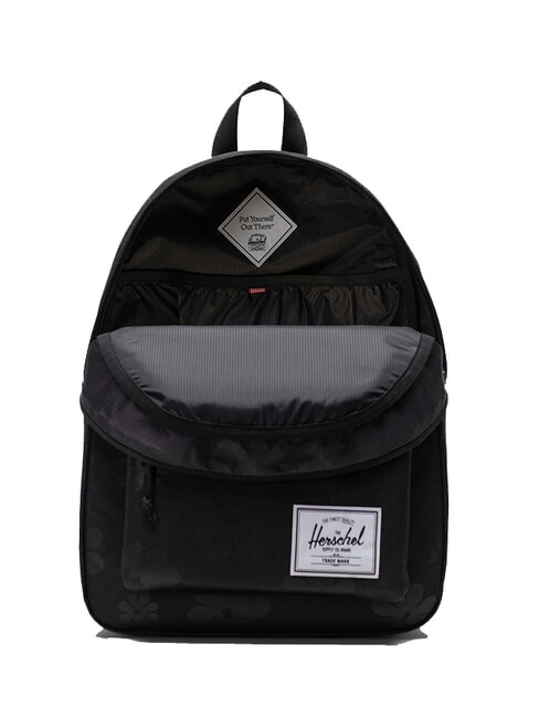 CLASSIC 14" PC backpack black floral sun - Backpacks & School and Leisure