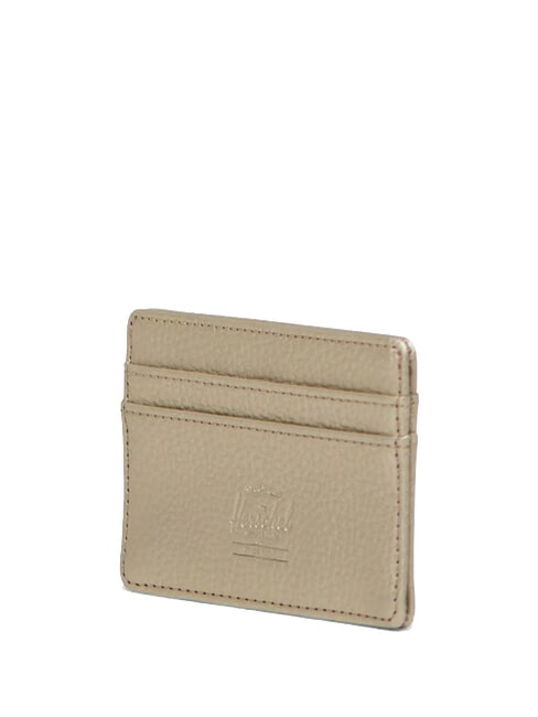 CHARLIE Flat card holder gold metallic - Men’s Wallets