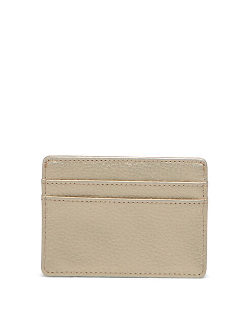 CHARLIE Flat card holder gold metallic - Men’s Wallets