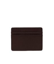 HERSCHEL CHARLIE Flat card holder chicory coffee - Men’s Wallets - 3