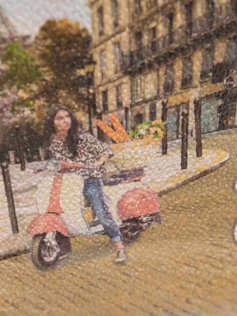 YESBAG Shoulder bag with print veil paris - Women’s Bags