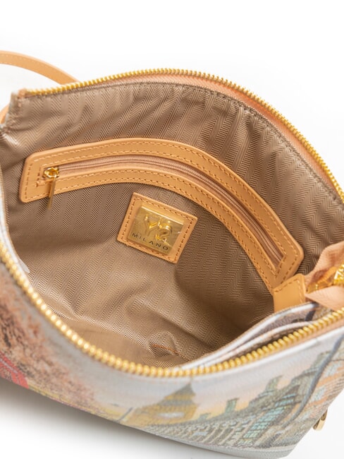 YESBAG Shoulder bag with print English rose - Women’s Bags