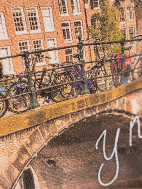 YESBAG Shoulder bag autumn river - Women’s Bags