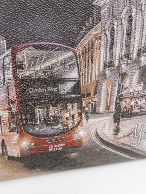 YESBAG Clutch Clutch bag with shoulder strap London by night - Women&rsquo;s Bags