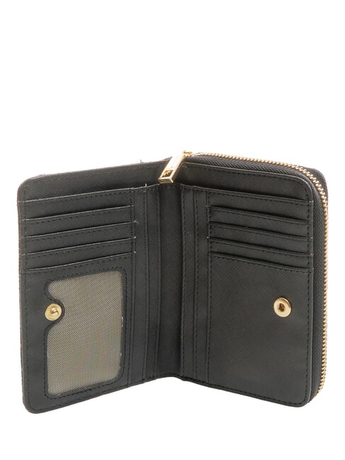 ROMANCE Medium Zip Around Wallet BLACK - Women’s Wallets