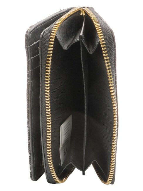 ROMANCE Medium Zip Around Wallet BLACK - Women’s Wallets