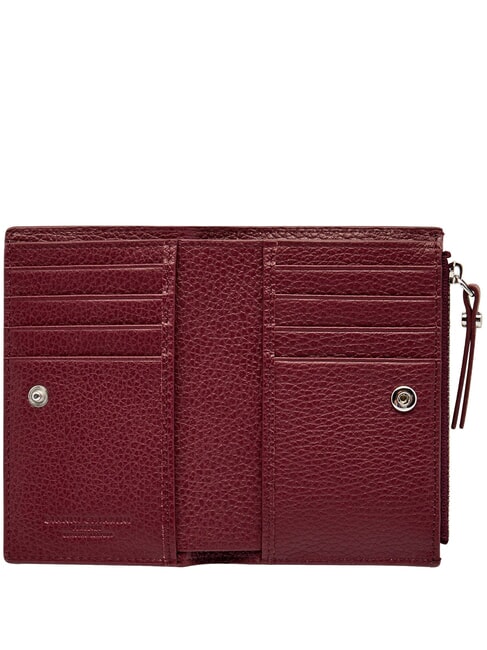 GRANA DOLLARO  Small leather wallet wine berry - Women’s Wallets