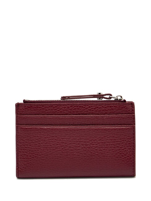 GRANA DOLLARO  Small leather wallet wine berry - Women’s Wallets