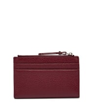 GIANNI CHIARINI GRANA DOLLARO  Small leather wallet wine berry - Women’s Wallets - 3